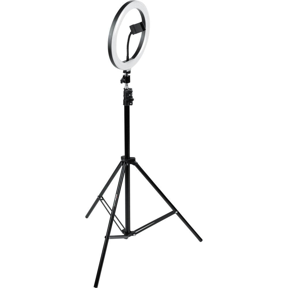 Gator LED 10" Ring Light with Stand and Phone Holder