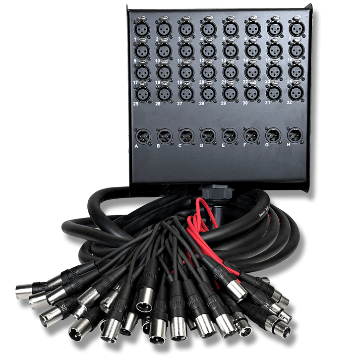 Digiflex Sib32-8x-vmr (9 Ru 32 X 8 Snake Box with Veam 150 Pin Connector)