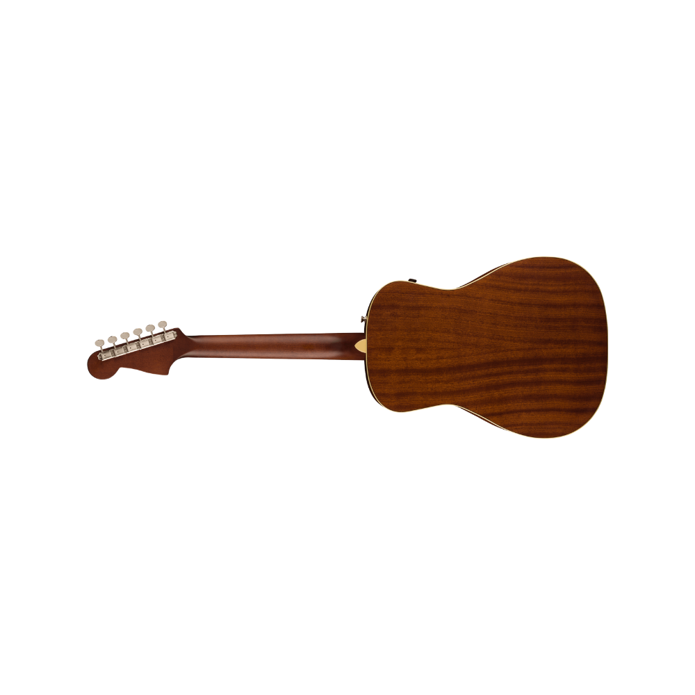 Fender California Series Malibu Player Walnut Fingerboard  White Pickguard - Fiesta Red