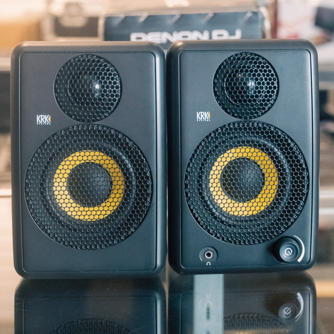 KRK GOAUX3 Portable Studio Monitors (Pair) - Open Box