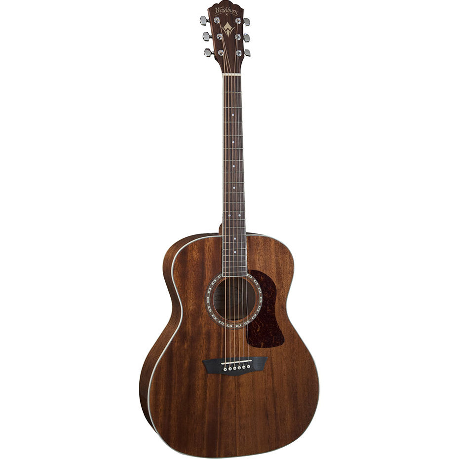 Washburn HG12S-O Heritage Grand Auditorium,Solid Mahogany Top, Mahogany Back & Sides
