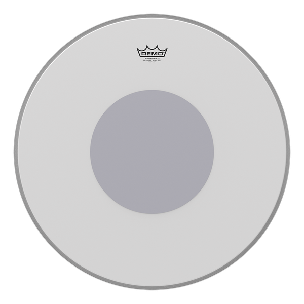 Remo P3-1120-10 - 20''Bass,Powerstr3,Coat,B Bk Dt 20''Bass,Powerstr3,Coat,B Bk Dt