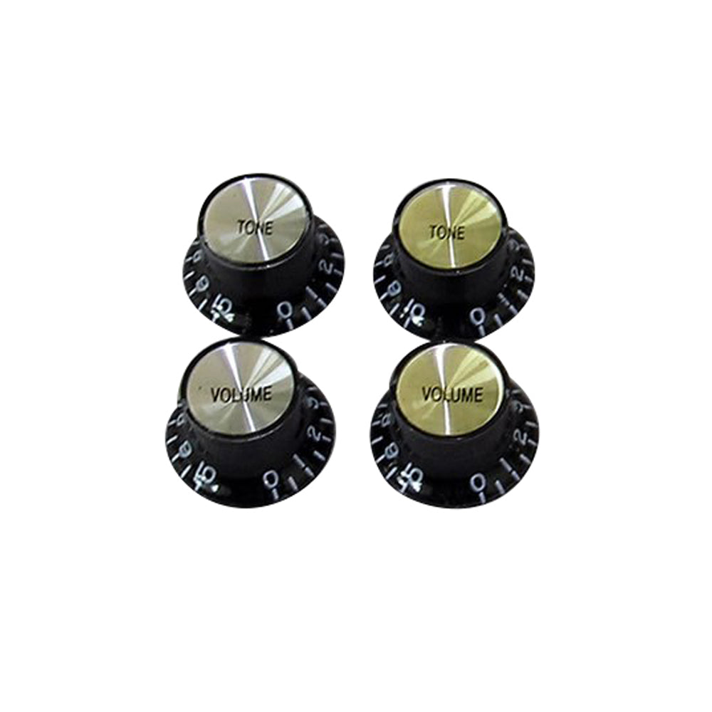 Profile KB130V-T - 2 Volume-2 Tone Cntrol Knobs / Black