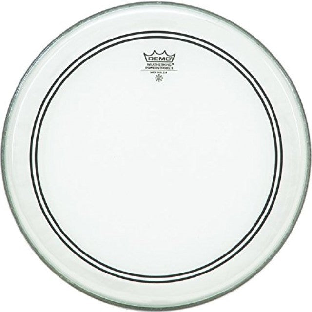 Remo P3-0314-C2 - 14'' Powerstroke 3 - Clear 14'' Powerstroke 3 - Clear