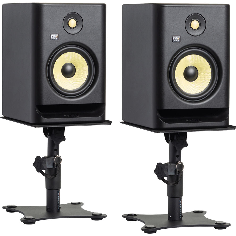 Gator Framework Adjustable Desktop Studio Monitor Stands - Pair
