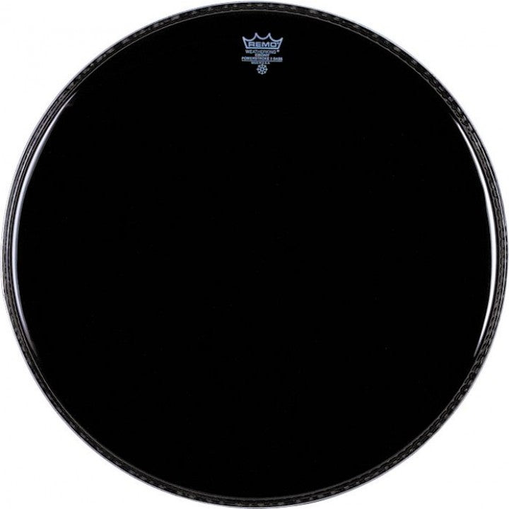 Remo P3-1822-ES - 22''Bass,Powerstroke 3,Bk Suede