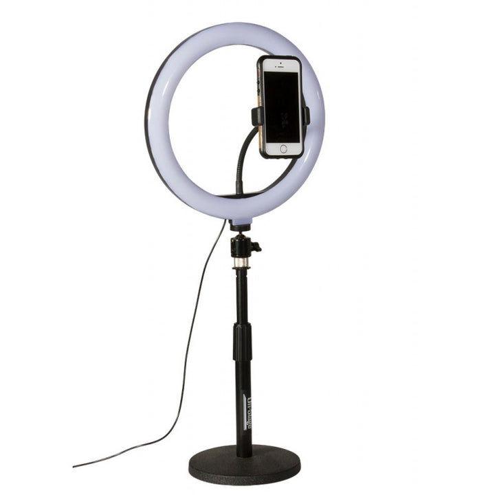 On-Stage VLD360 LED Ring Light Kit for Streamers and Creators