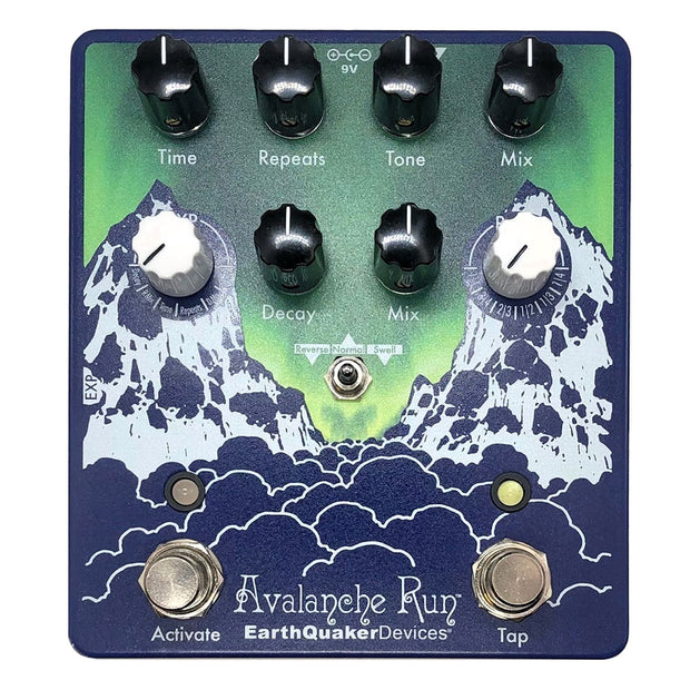 EarthQuaker Devices LTD Edition Aurora Borealis Avalanche Run Stereo Reverb & Delay w/ Tap Tempo Guitar Pedal