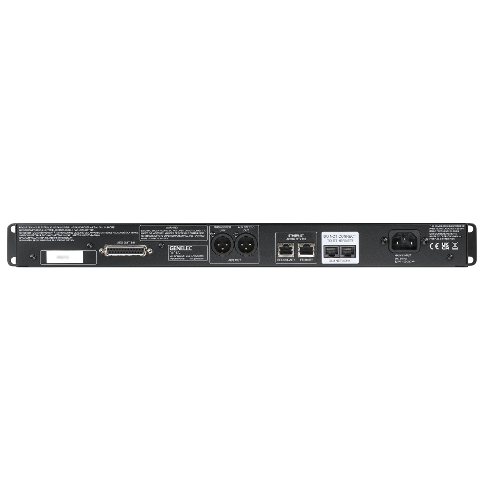 Genelec 9401A AoIP networking system management device