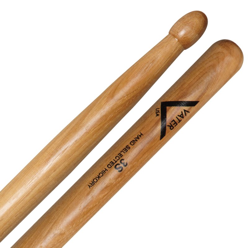 Vater VH3SW - Vater American Hickory 3S Wood Tip Drumsticks