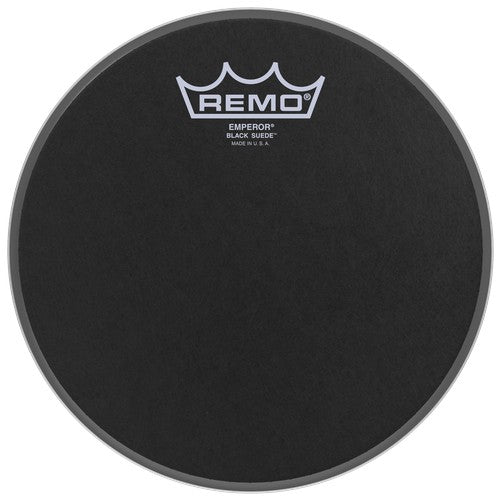 Remo BE-0812-ES - 12'' Emperor Black Suede Batter
