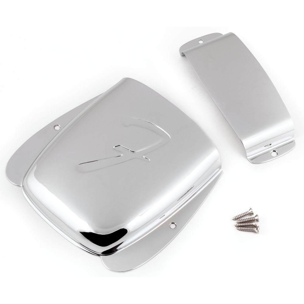 Fender Pure Vintage Jazz Bass Ashtray Cover Set - Chrome