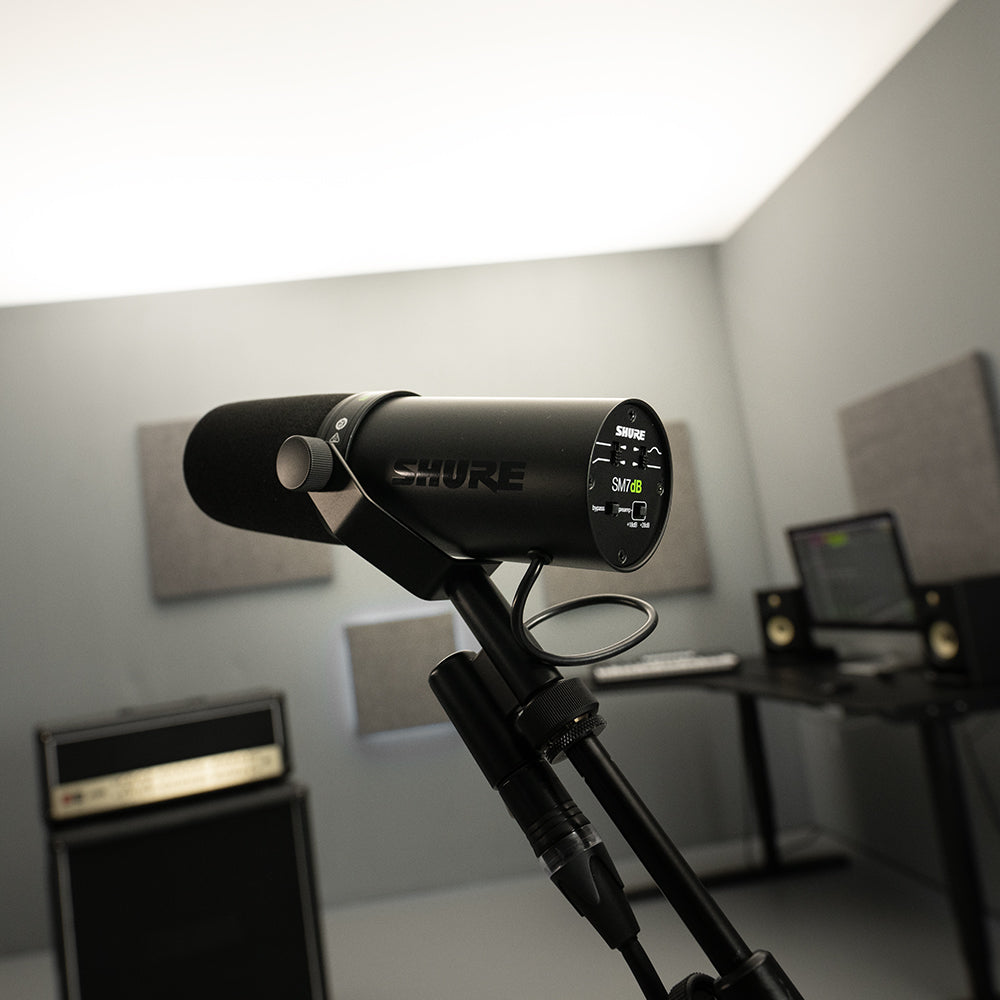SM7dB ＋AT8700 Shure SM7dB Dynamic Vocal Microphone with Built-in Preamp – Studio