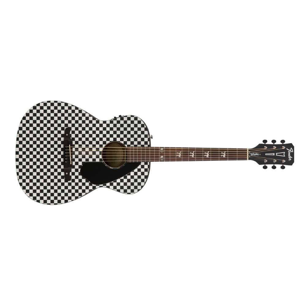 Fender Tim Armstrong Hellcat Walnut Fingerboard - Checkerboard