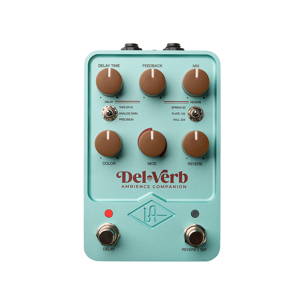 Universal Audio UAFX Del-Verb Ambience Companion Guitar Pedal
