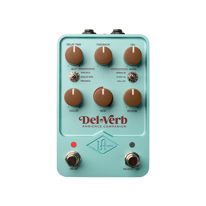 Universal Audio UAFX Del-Verb Ambience Companion Guitar Pedal