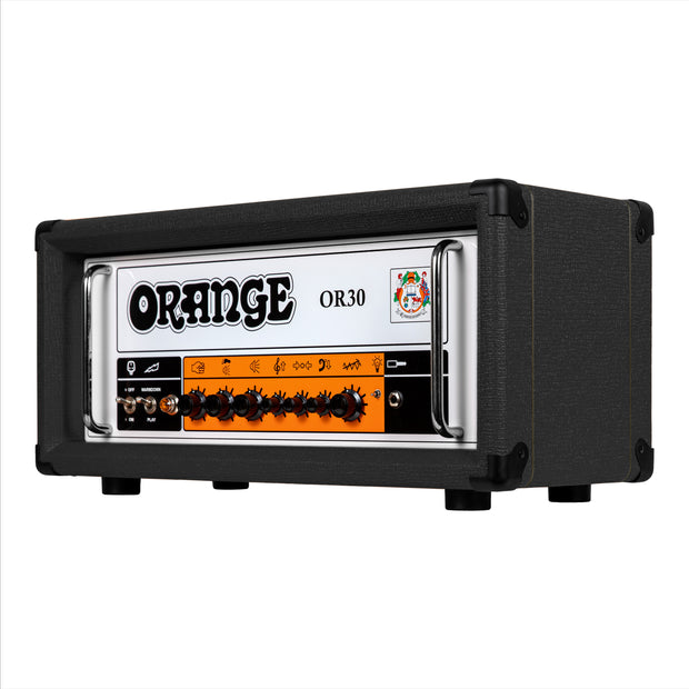Orange Amps OR30 Single Channel Head w/ Footswitchable Volume Boost Amp - Black