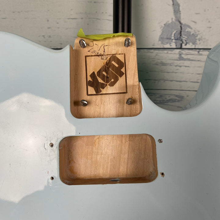 XGP Mini HH Telecaster body - Daphne Blue - USED