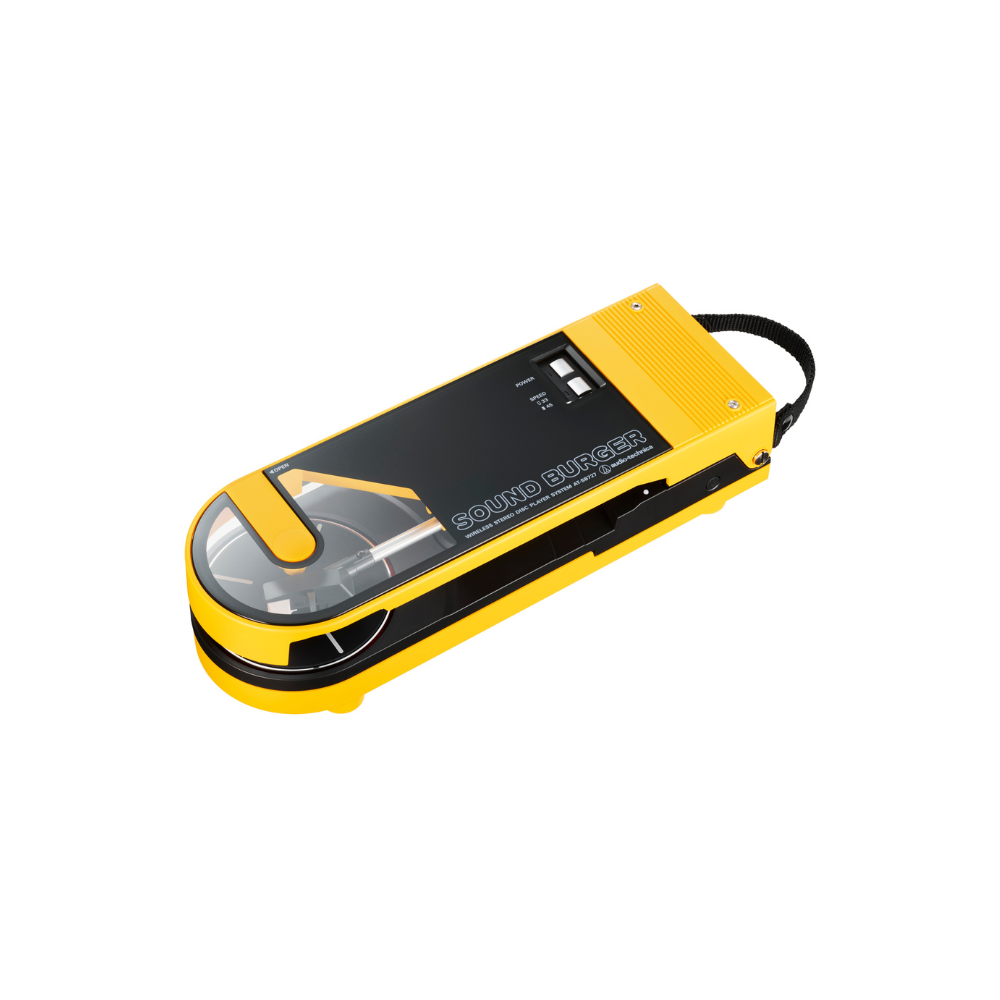 Audio-Technica Sound Burger Compact Portable Turntable - Yellow