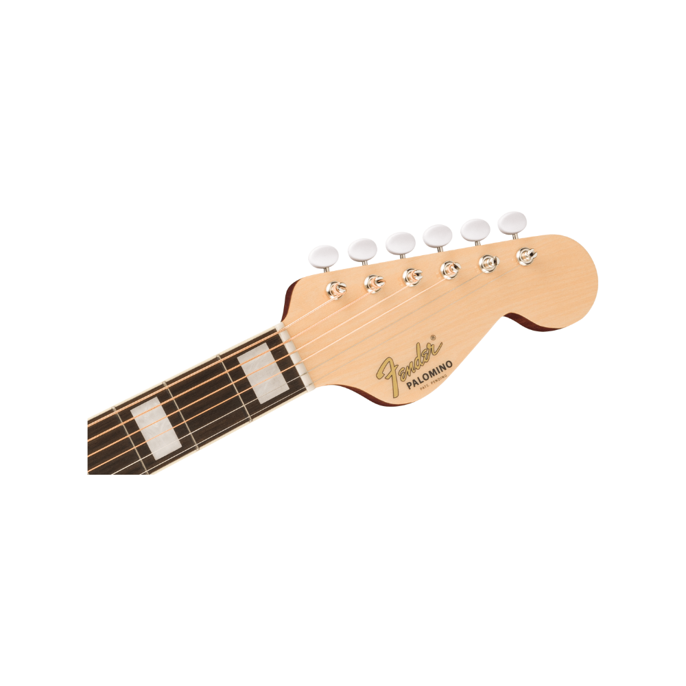 Fender California Series Palomino Vintage Ovangkol Fingerboard Gold Pickguard  - Aged Natural