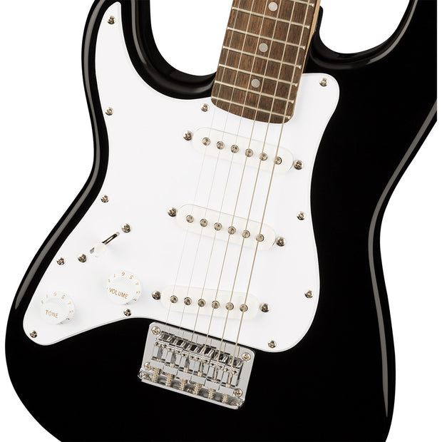 Squier Mini Stratocaster Laurel Fingerboard Electric Guitar Left-Handed - Black
