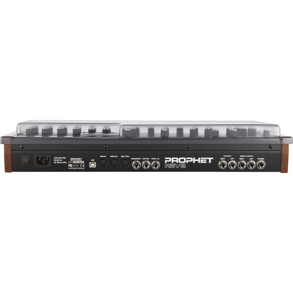 Decksaver Dust Cover for Dave Smith Instruments Prophet Rev2 Desktop Synth