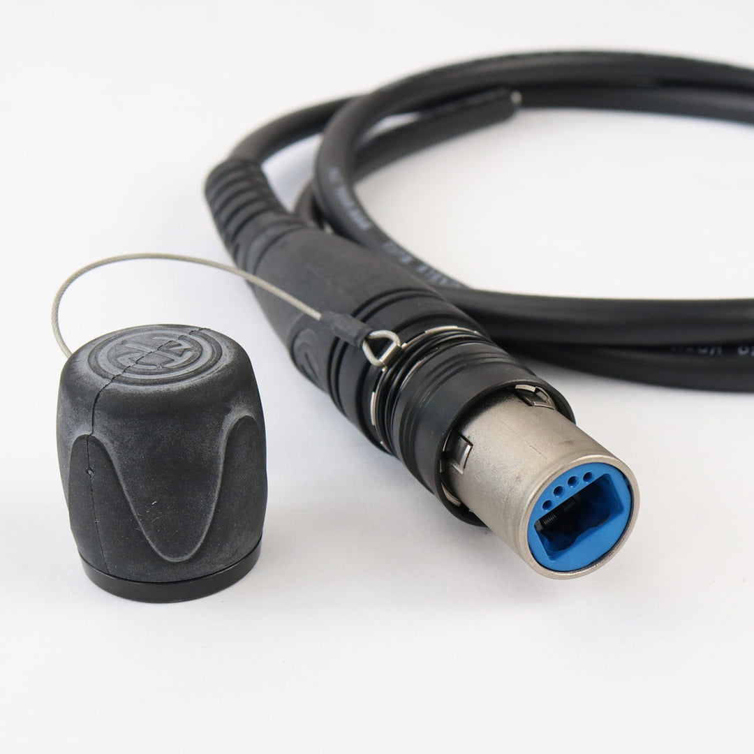 Neutrik Scno2sx-r - Opticalcon Duo Cable Cover -sm -ruthenium
