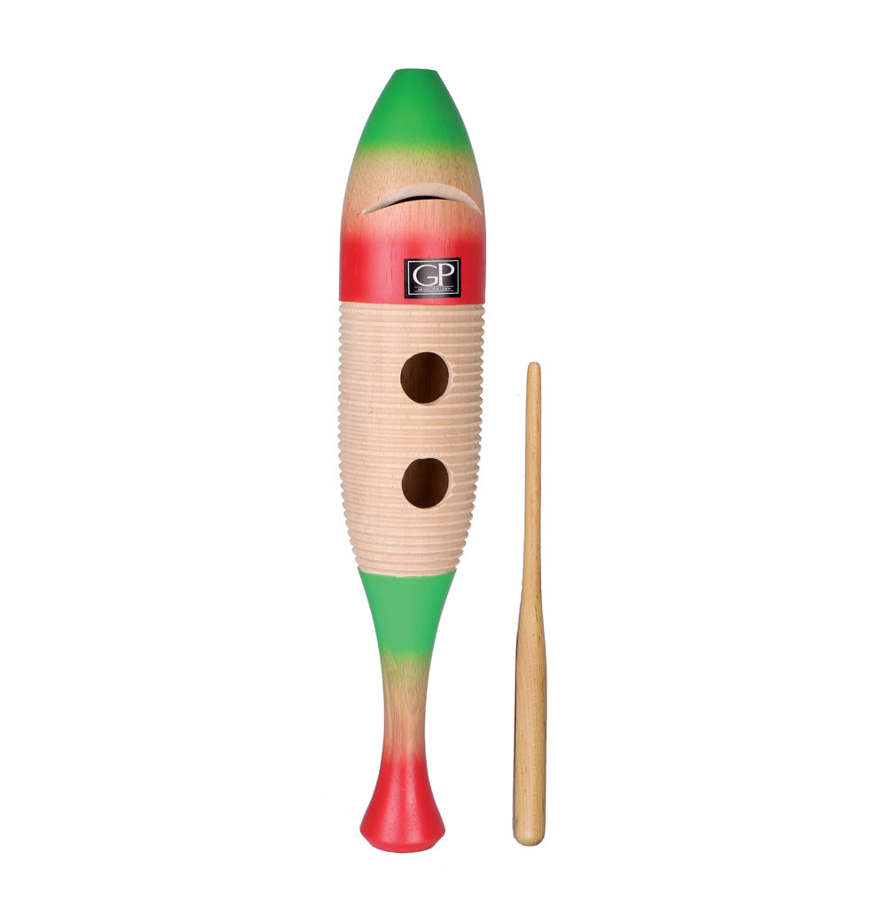 Granite Percussion Bomb-style Guiros Withscraper
