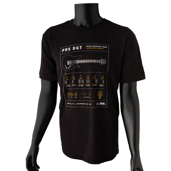PRS DGT Tee, Black