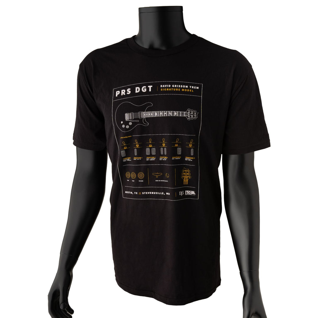 PRS DGT Tee, Black