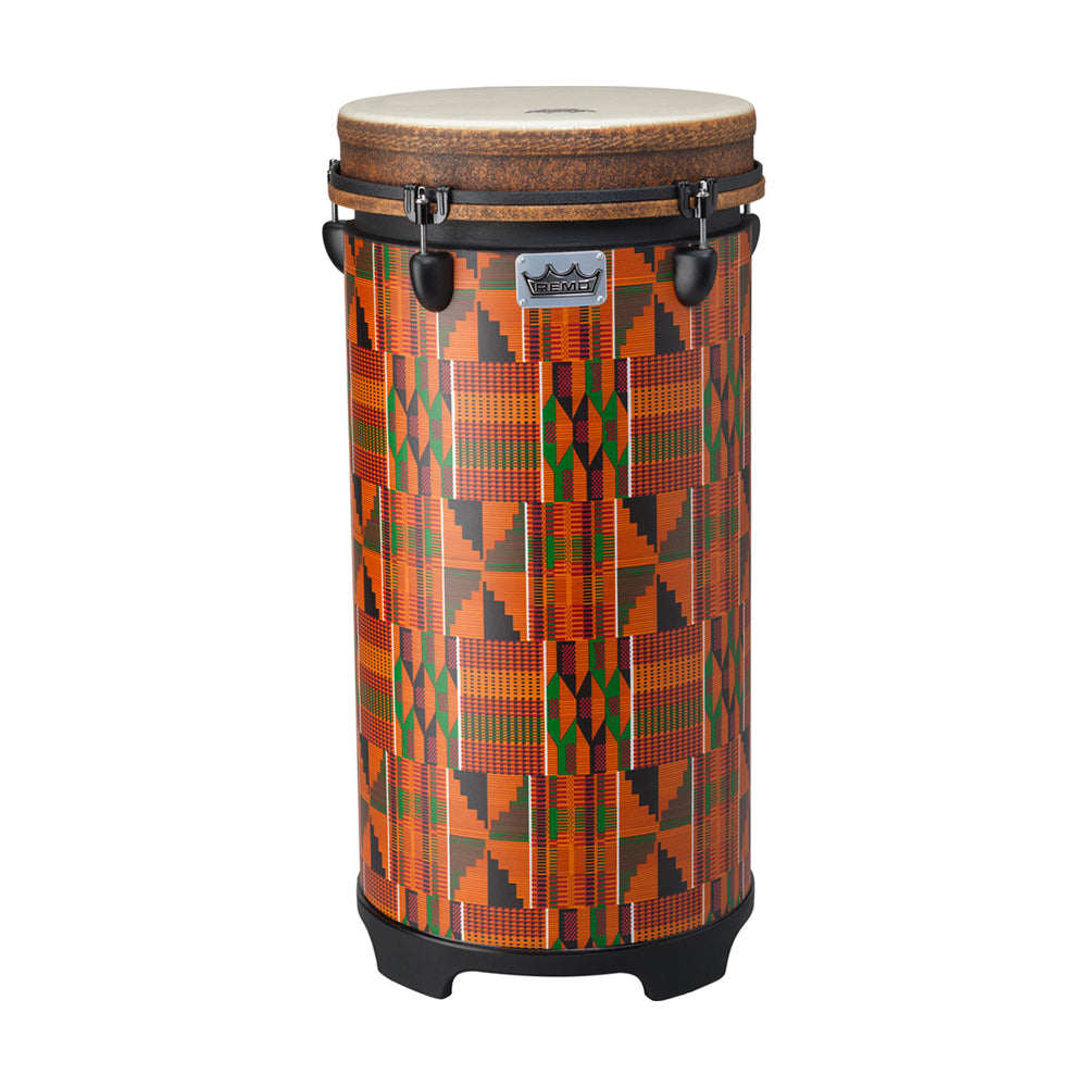 Remo TU-1112-PM - 12" x 27" Tubano, Drumkey Tuned - Fabric Kinte Kloth