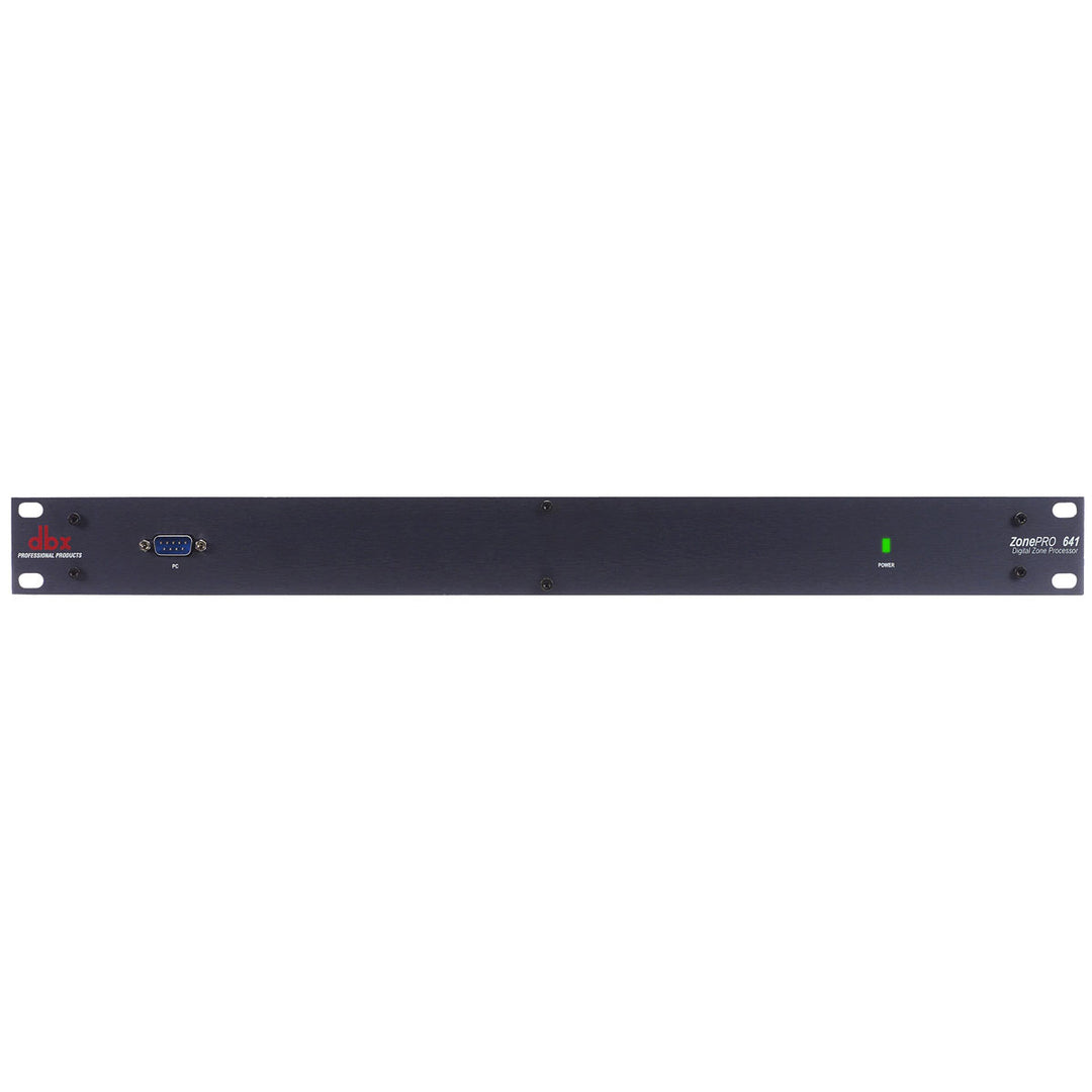 DBX 641 6x4 Digital Zone Processor - 6 Inputs (2 Mic/line + 4 stereo line), no front panel control