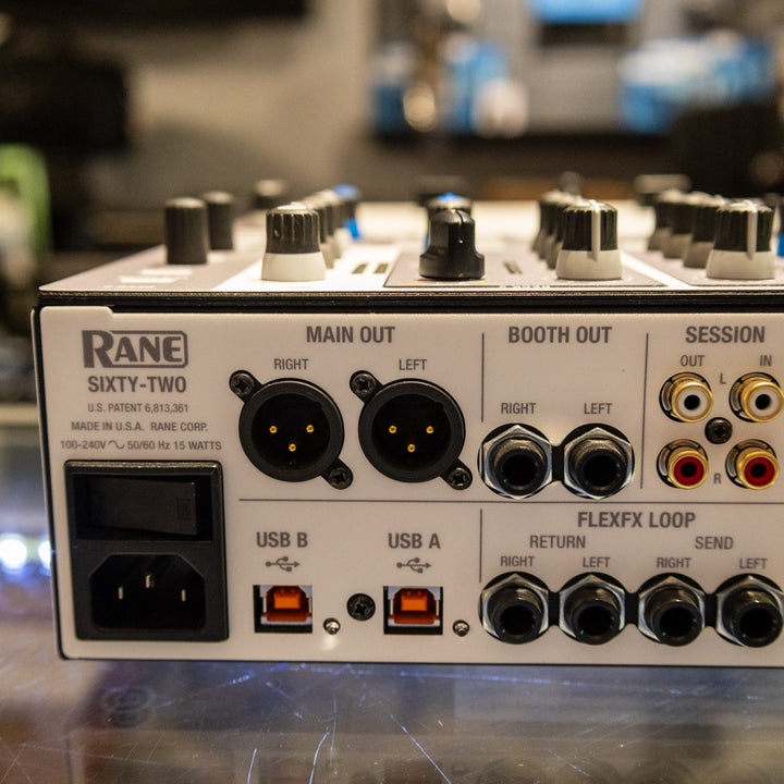 Rane SIXTY-TWO DJ Mixer w/ White Skins (Used)