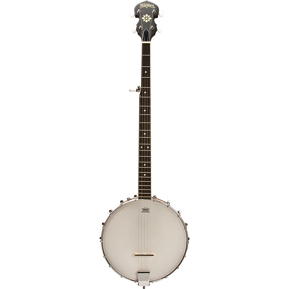 Washburn B7-A Banjo 5 String Open Back,Remo Top, Mahogany Body