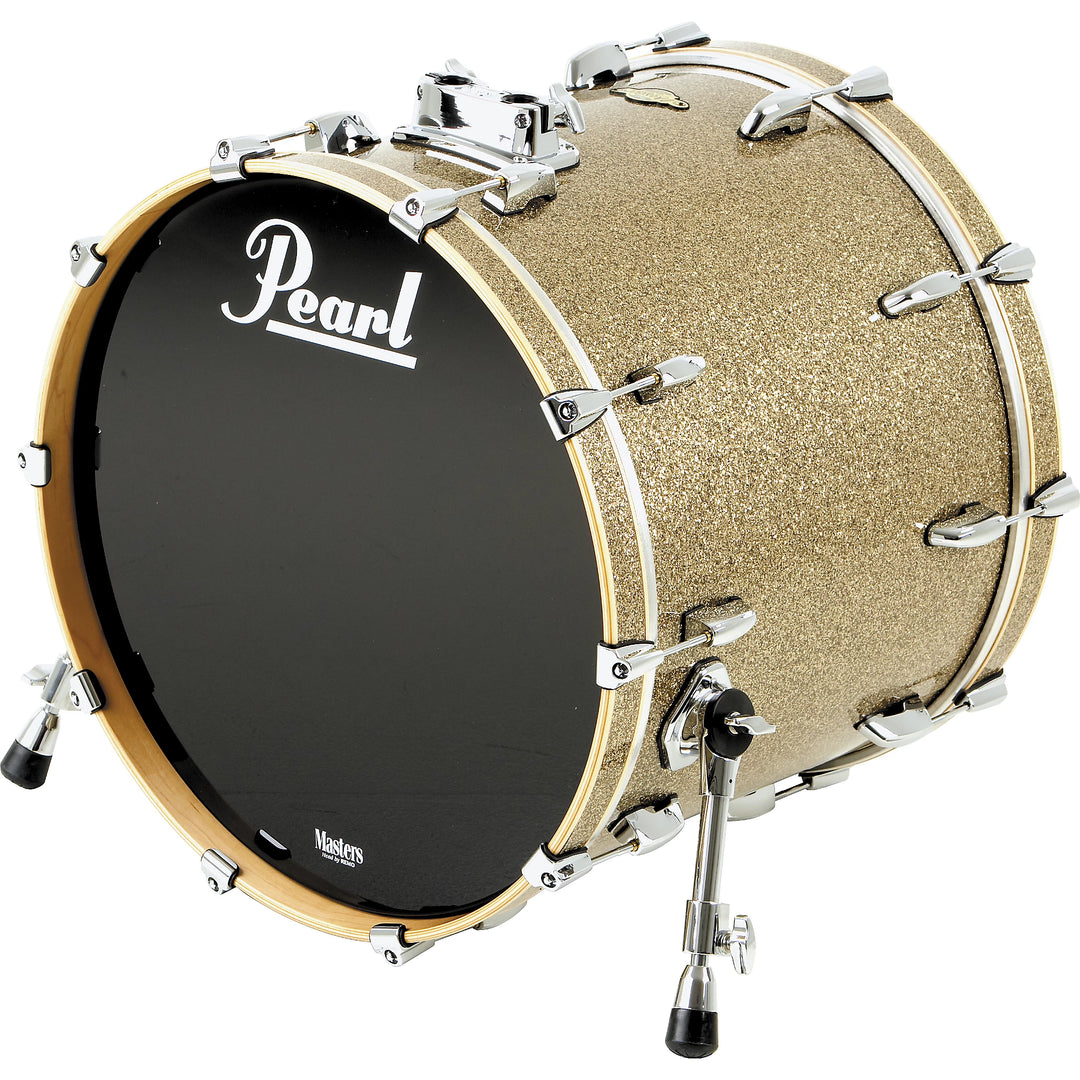 Pearl Masters Maple Reserve Series Mrv2018bx 20x18 Bass Drum Hardware Gold