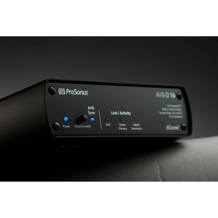 PreSonus AVB-D16 Network Bridge 16x16 Two-Way AVB-to-Dante