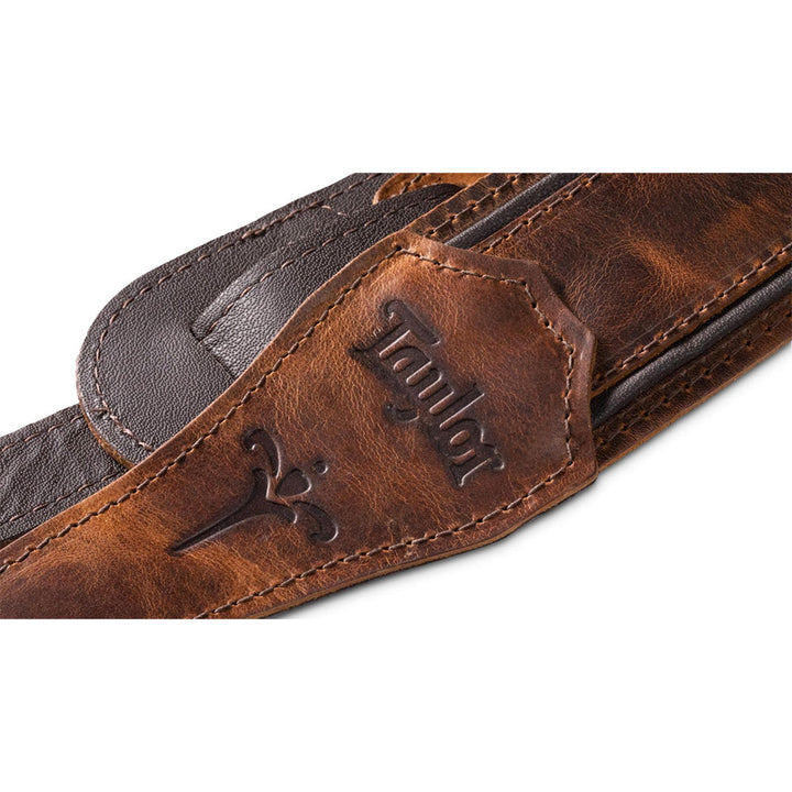 Taylor Fountain Strap, Leather, 2.5" - Weathered Brown