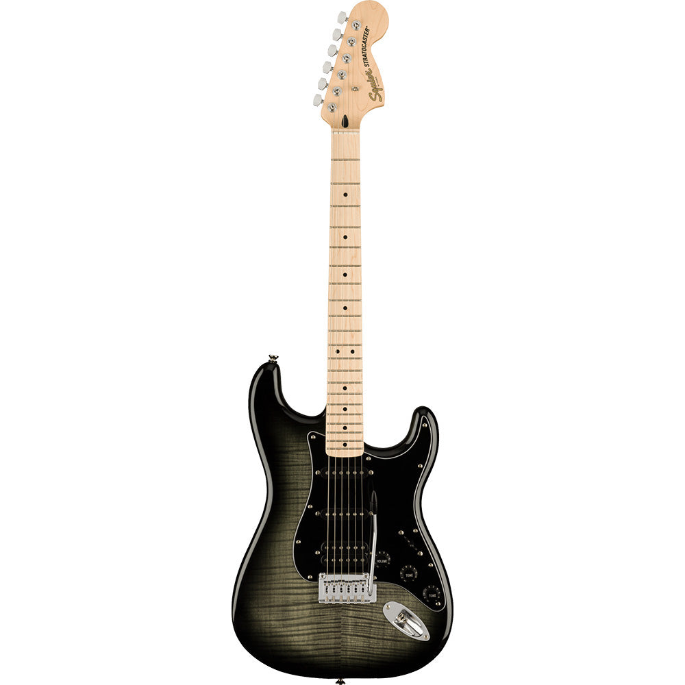 Squier Affinity Series Stratocaster - Flame Top - Black Burst