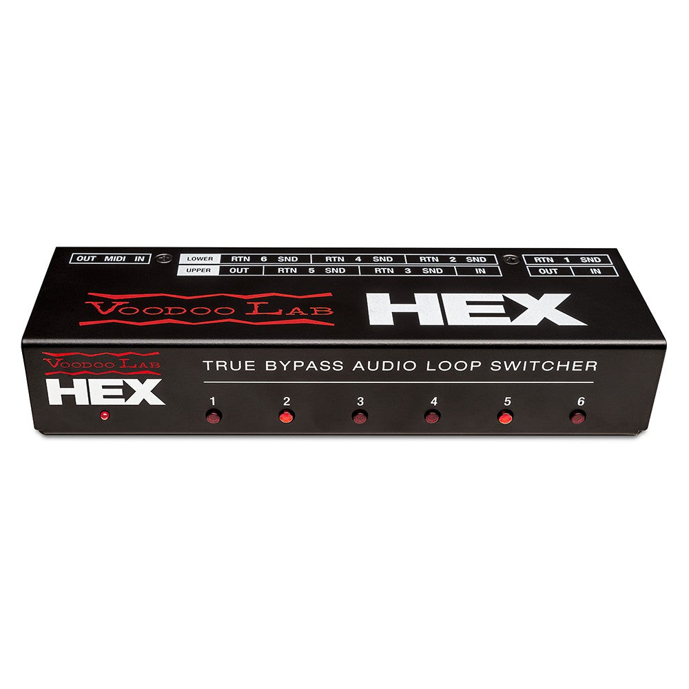 Voodoo Lab HEX HEX 6-Loop Audio Switcher True Bypass