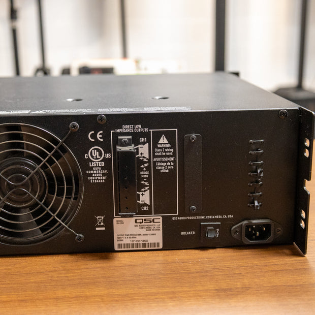 QSC ISA280 185W 2-Channel Power Amplifier