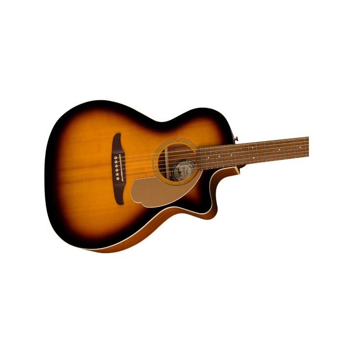 Fender California Series Newporter Player Walnut Fingerboard  Gold Pickguard - Sunburst
