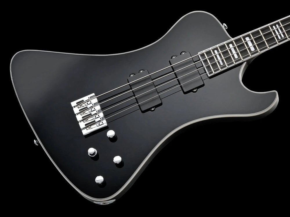 Hagstrom Nekr5-blk Nekromant Electric Bass - Black Gloss