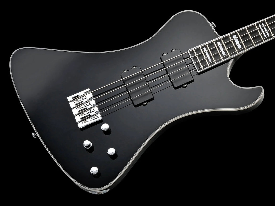 Hagstrom Nekr5-blk Nekromant Electric Bass - Black Gloss