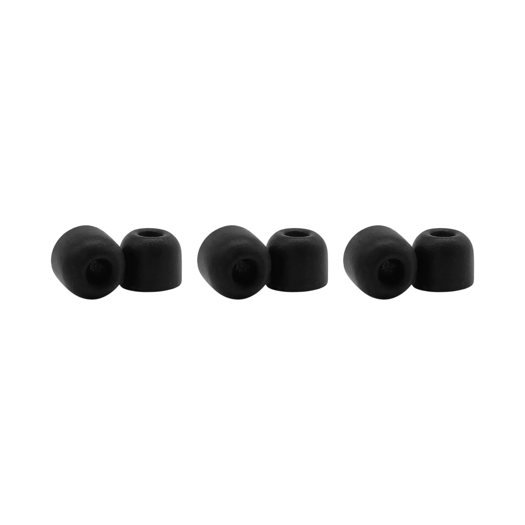 Shure 100-series Comply Black Foam Sleeves for Shure Earphones - 100 Pack (small)