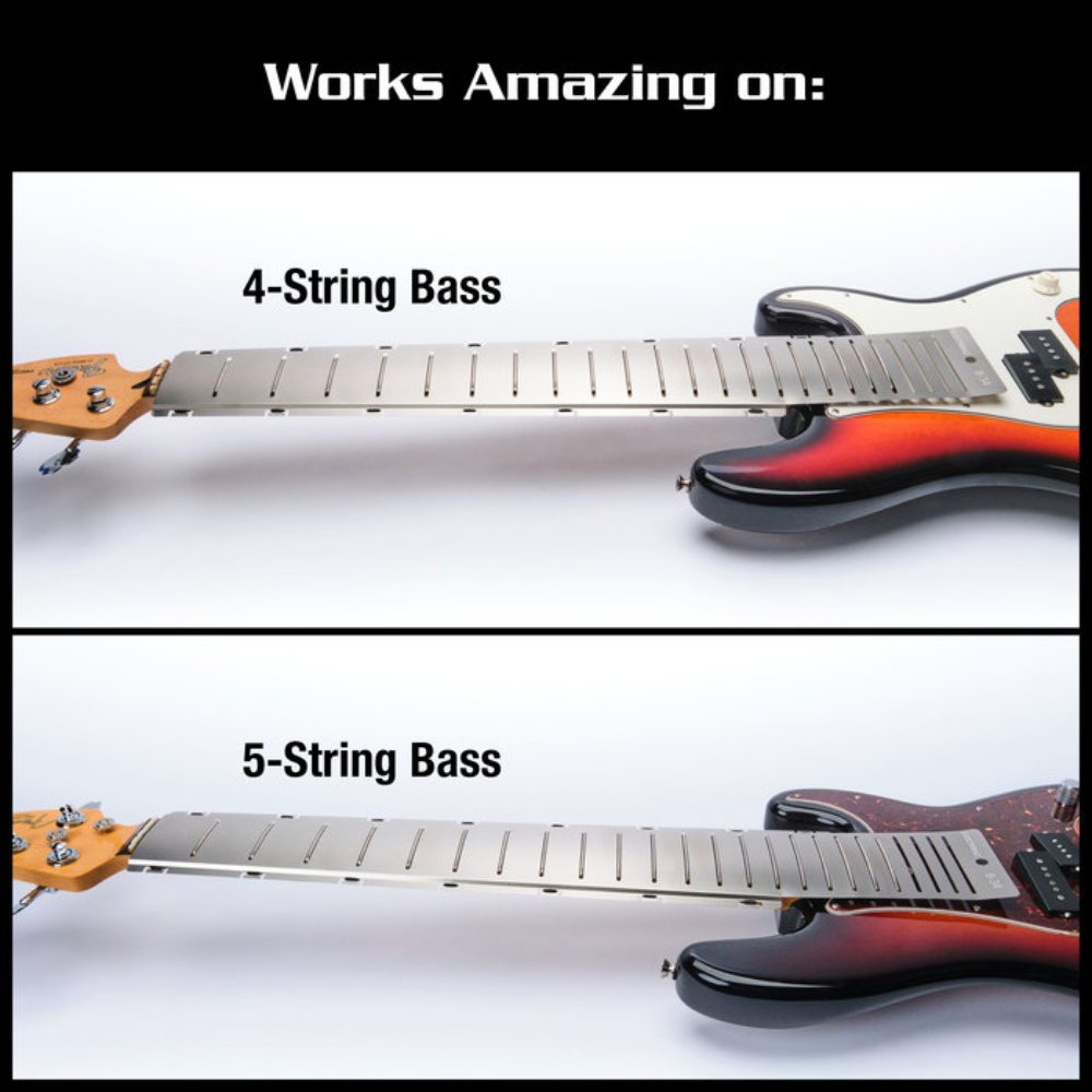 MusicNomad FRET-SHIELD-B-34 Fretboard Protector Guard for B-34in Bass Fret Scale