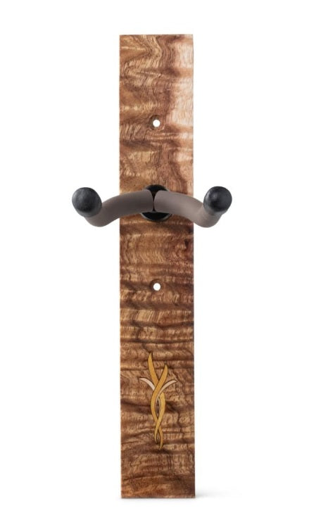 Taylor Guitar Hanger,Koa,Bouquet Maple/Boxwood Inlay