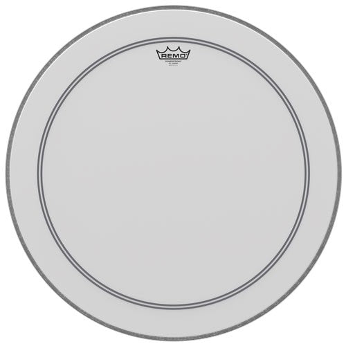 Remo P3-1124-C2 - 24" Powerstroke P3 Coated Bass Drumhead W/Patch