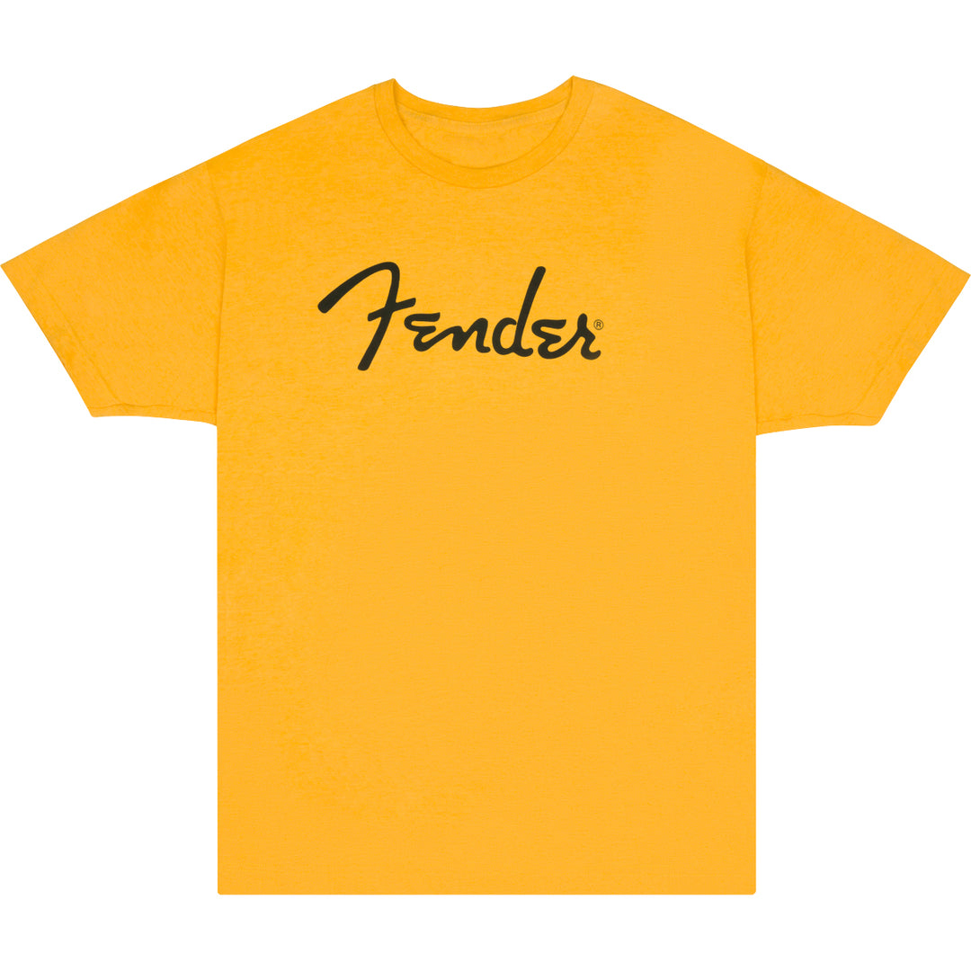 Fender Spaghetti Logo T-Shirt (Butterscotch)