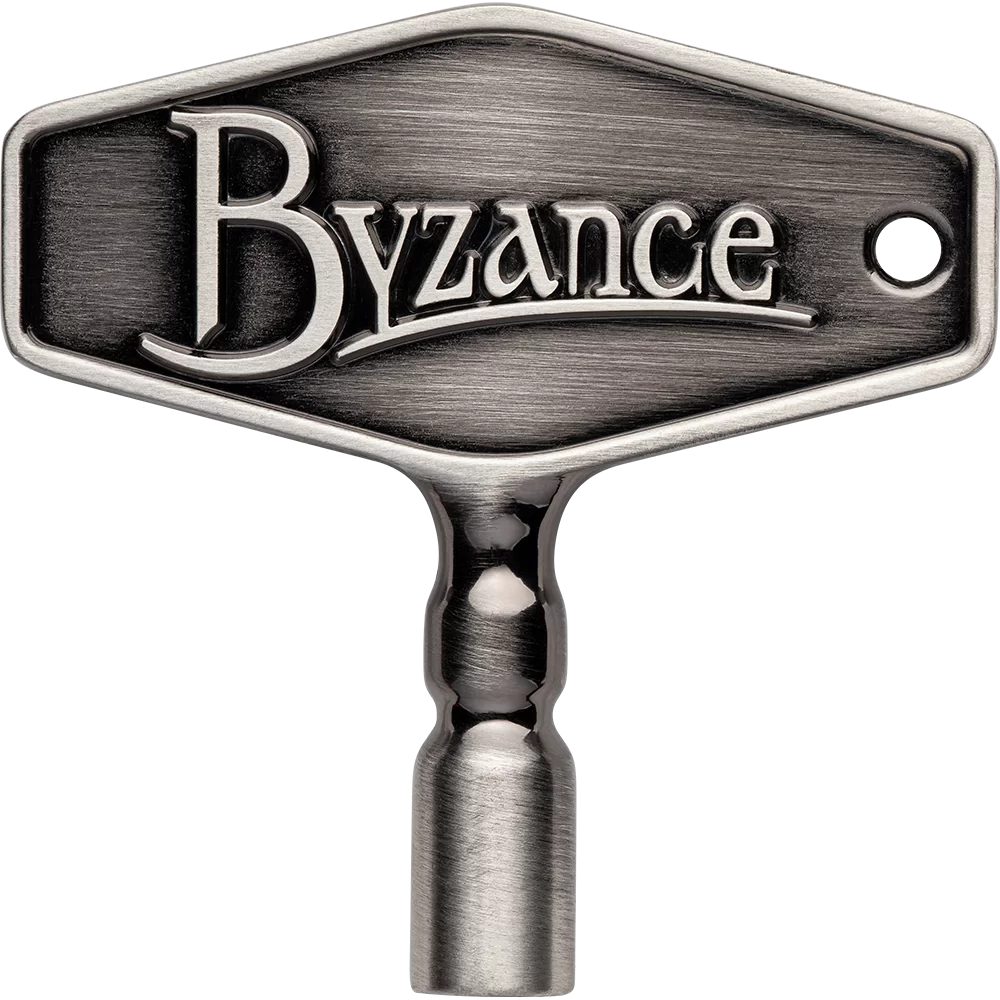 Meinl Byzance Drum Key, Antique tin plated finish