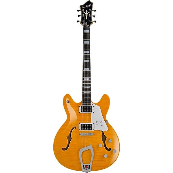 Hagstrom Suvik-ddl Super Viking Electric Guitar - Dandy Dandelion
